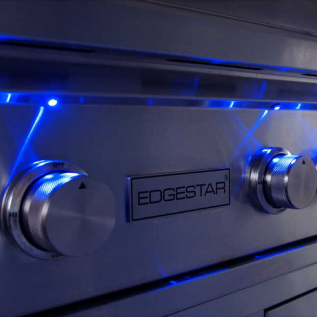 Edgestar 89K BTU 36" Wide Natural Gas Built In Grill With Insulated Jacket And Double Access Doors (SAK31258)