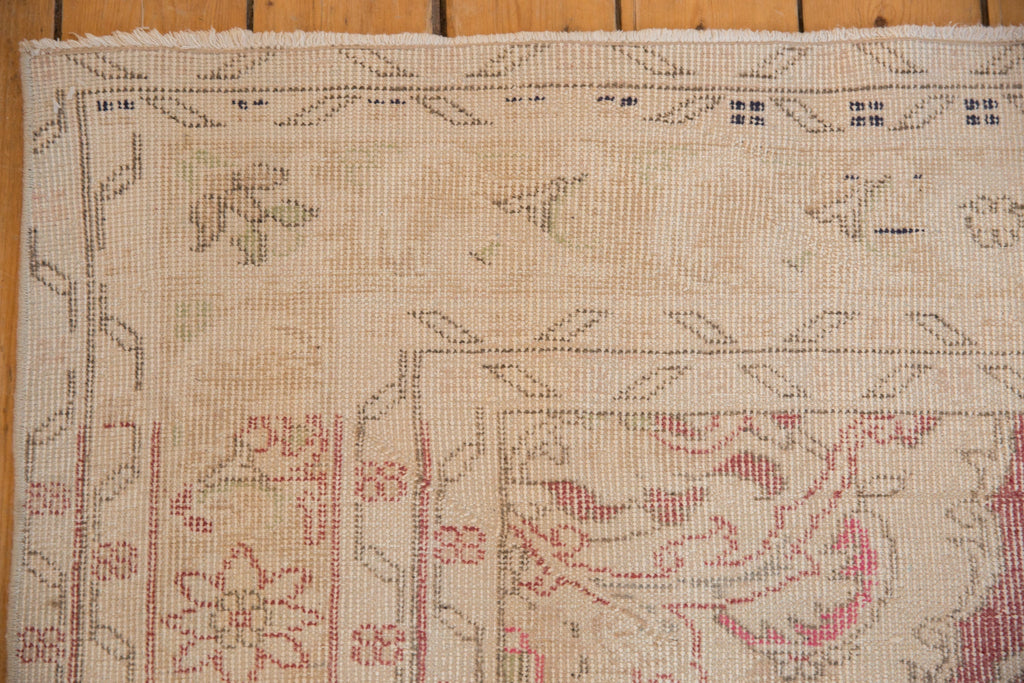 6.5x9 Vintage Distressed Oushak Carpet