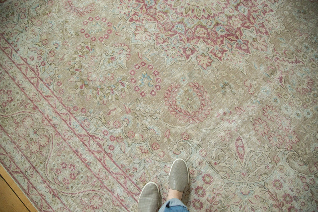 9x12.5 Vintage Distressed Meshed Carpet