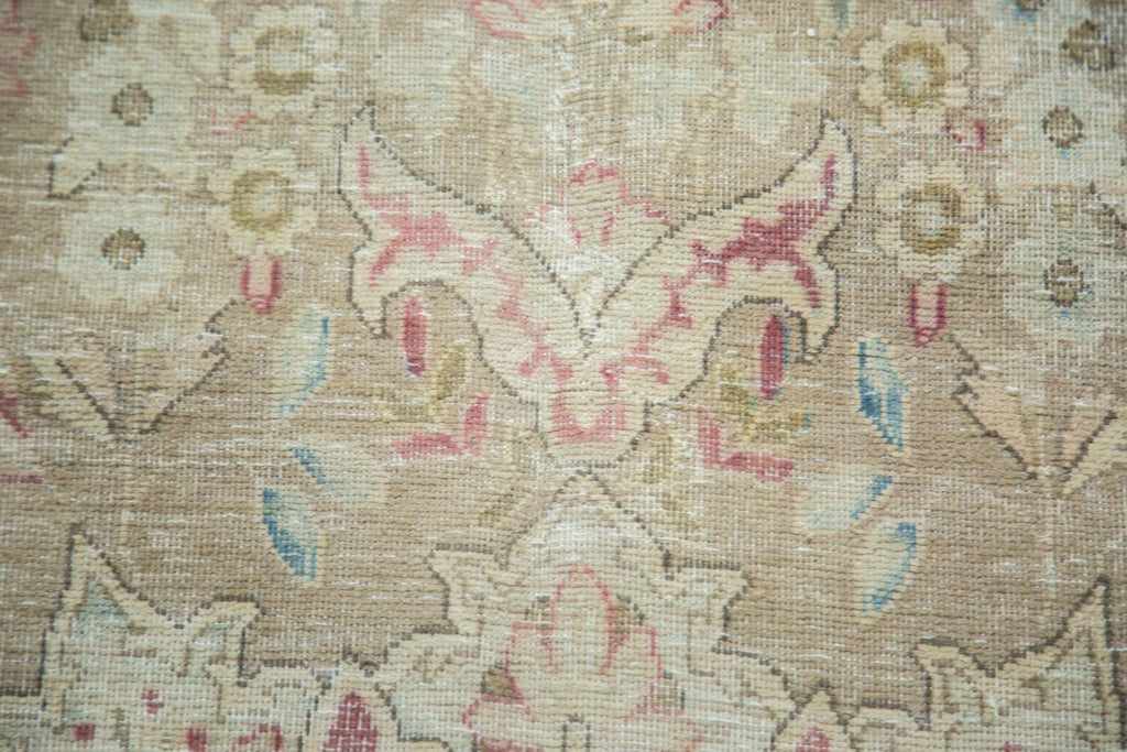 9x12.5 Vintage Distressed Meshed Carpet