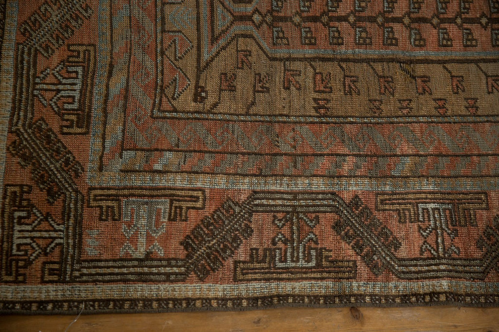 5.5x10 Vintage Distressed Belouch Carpet
