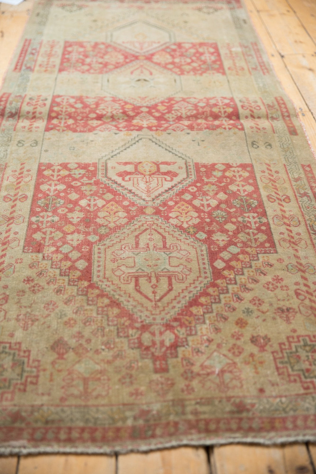 2.5x7 Vintage Distressed Shiraz Rug Runner