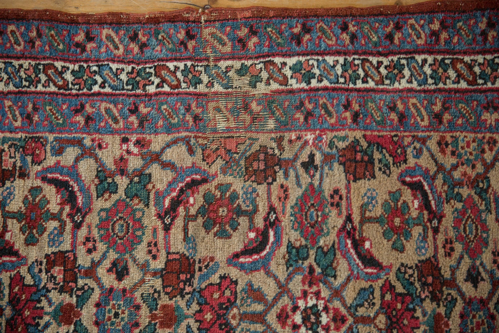 3x14.5 Antique Bijar Rug Runner