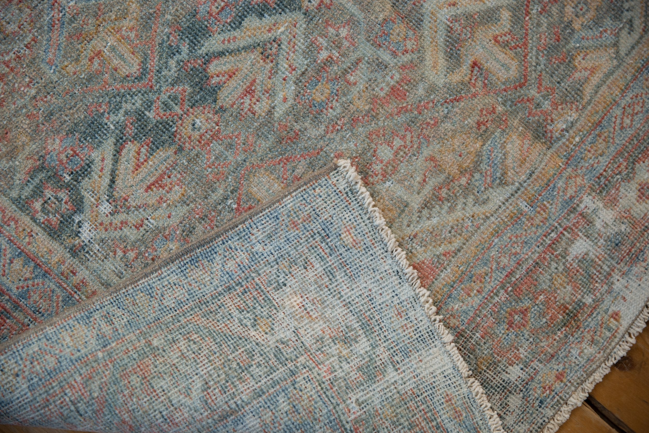 4x6.5 Vintage Distressed Mahal Rug