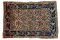 4.5x6.5 Vintage Distressed Bijar Rug