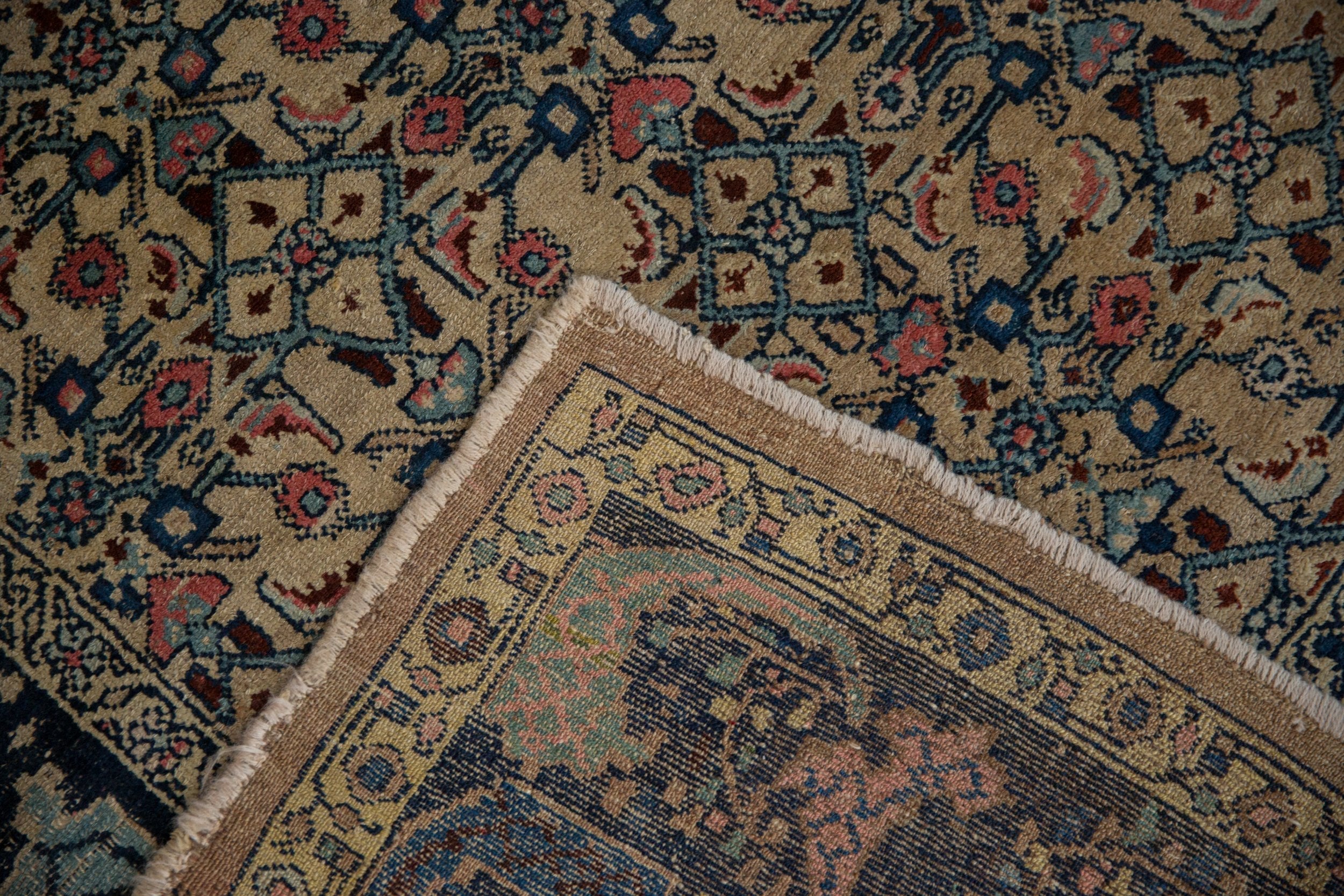 4.5x6.5 Vintage Distressed Bijar Rug