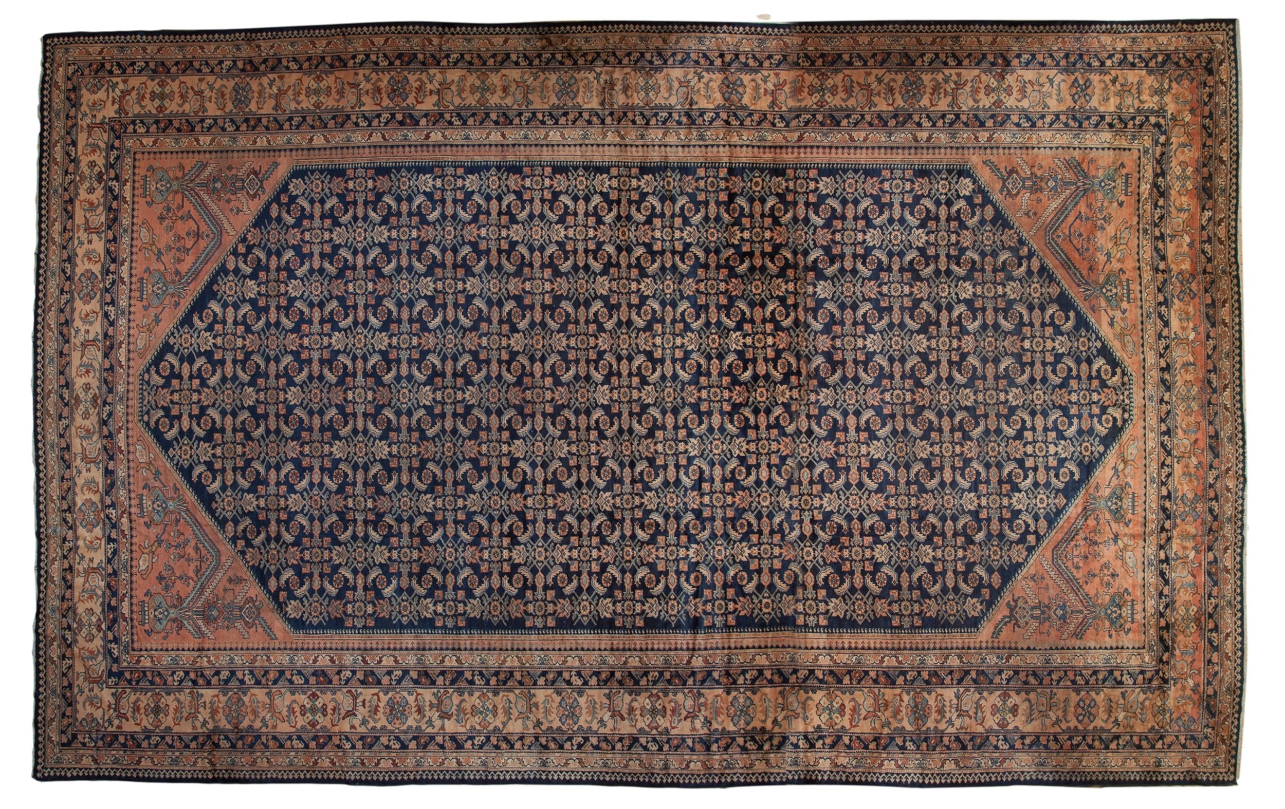 12x18.5 Vintage Fine Lilihan Carpet