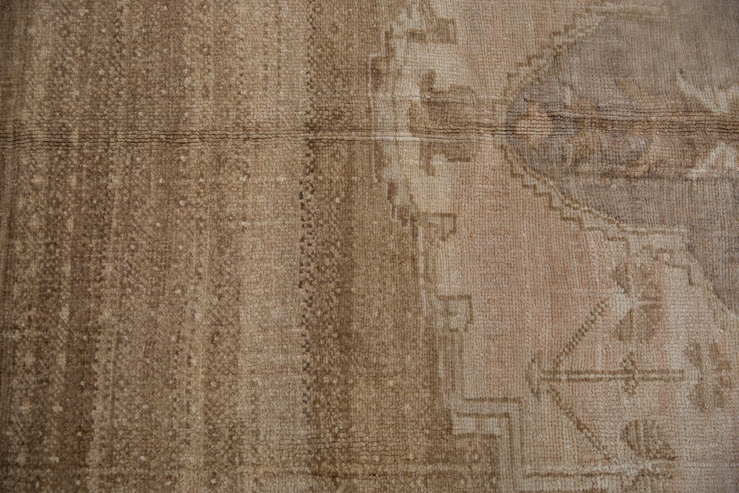 9.5x11 Vintage Distressed Oushak Carpet