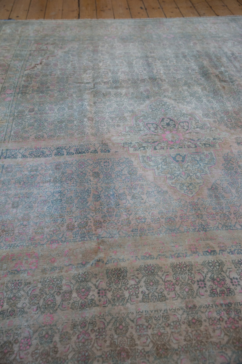 7x10.5 Vintage Distressed Bijar Carpet