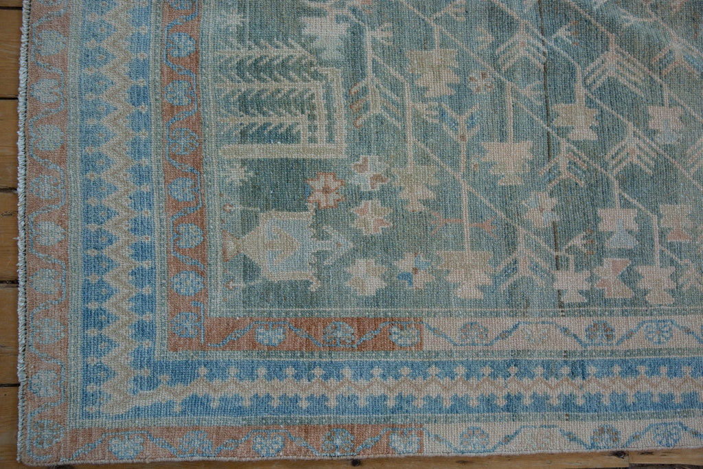 4.5x8 Vintage Fine Distressed Hamadan Rug