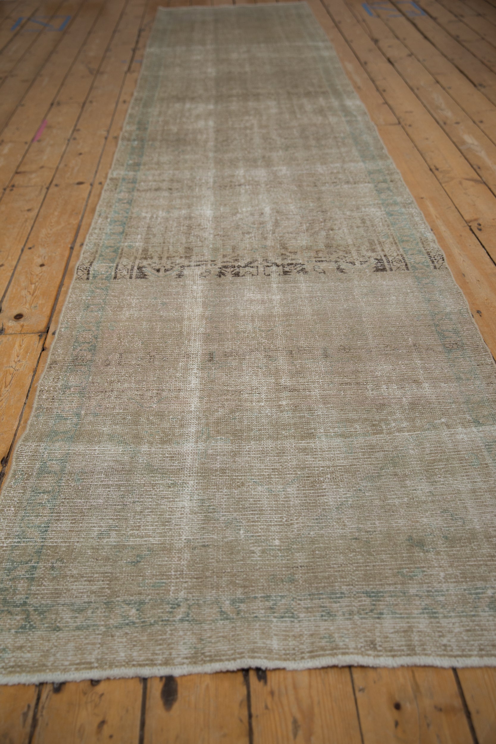3x14 Vintage Fine Distressed Hamadan Rug Runner