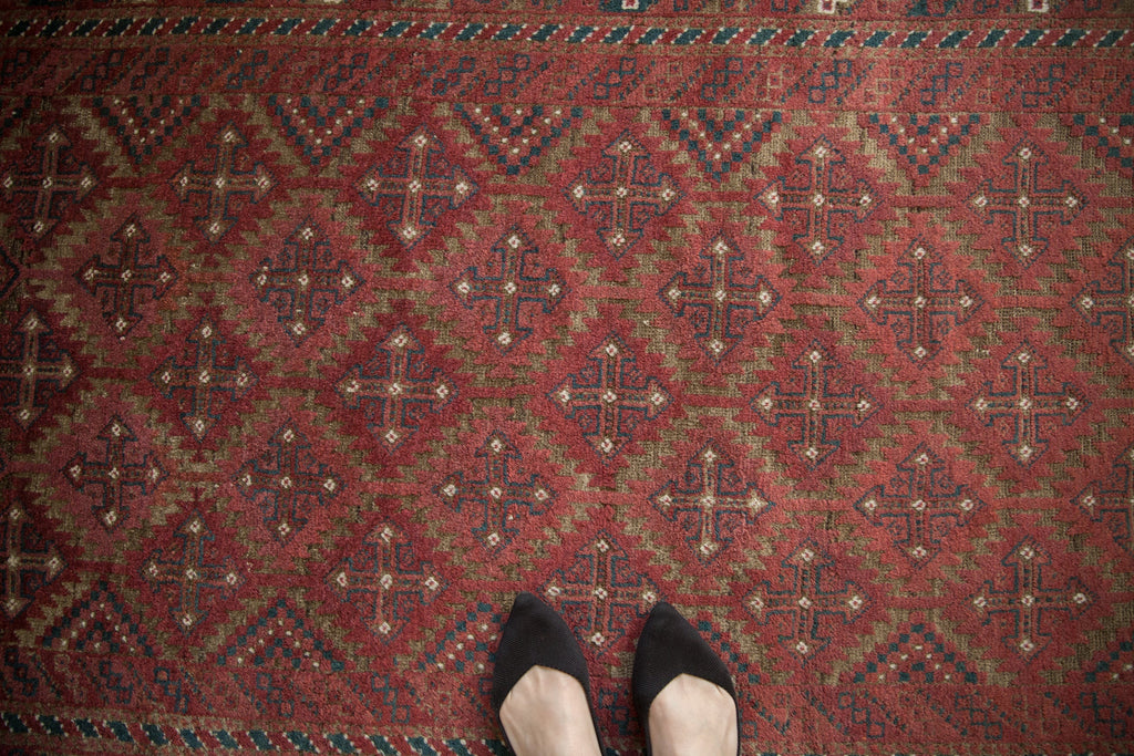 3x6 Vintage Distressed Belouch Rug Runner