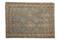 3.5x5 Antique Distressed Caucasian Rug