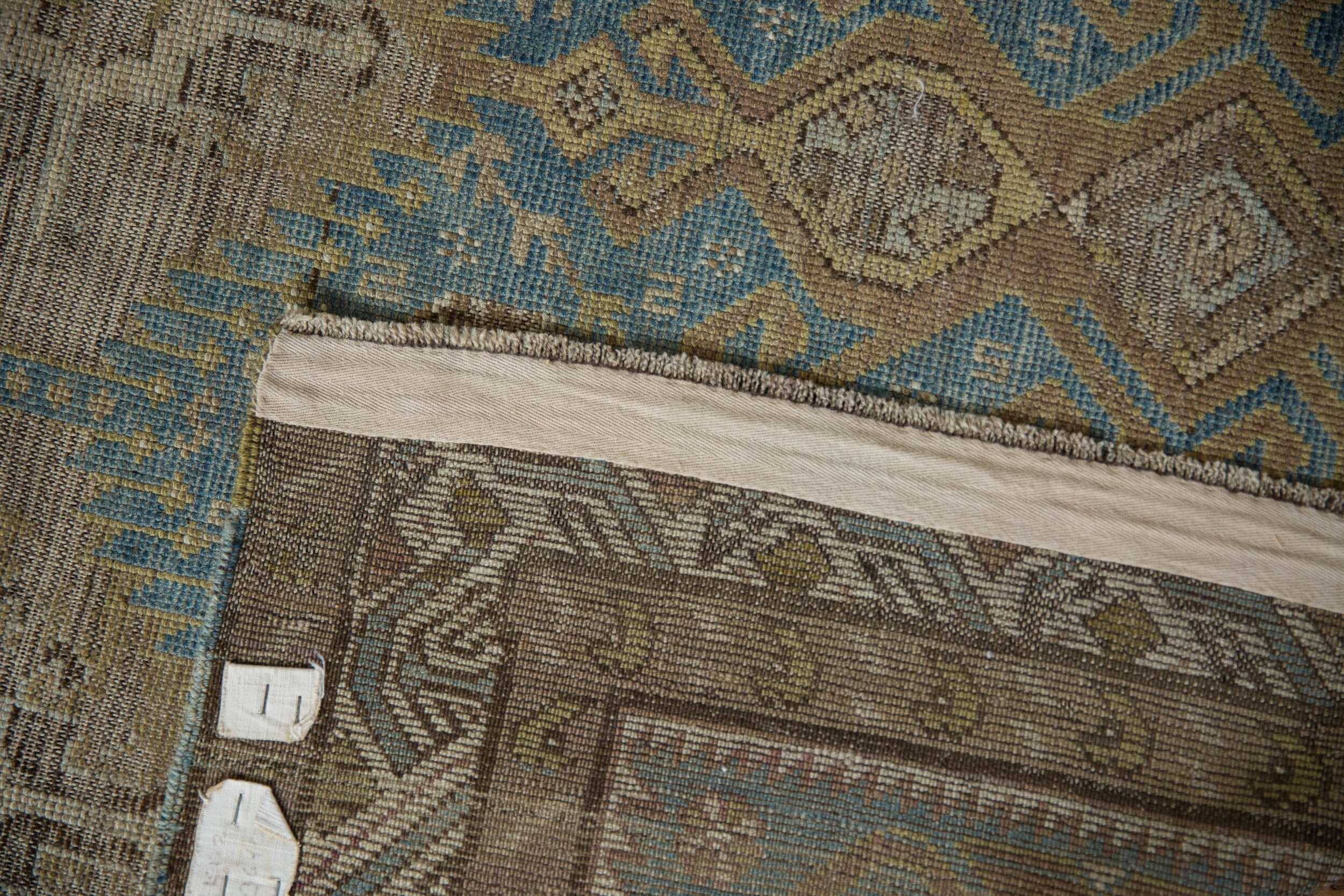 3.5x5 Antique Distressed Caucasian Rug