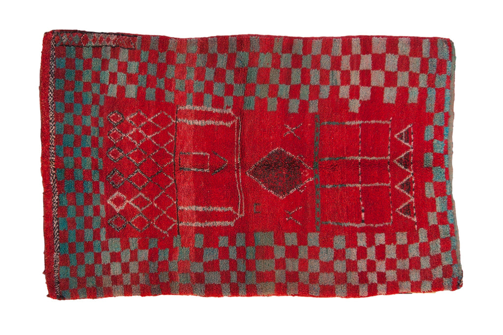 4x6.5 Vintage Moroccan Rug