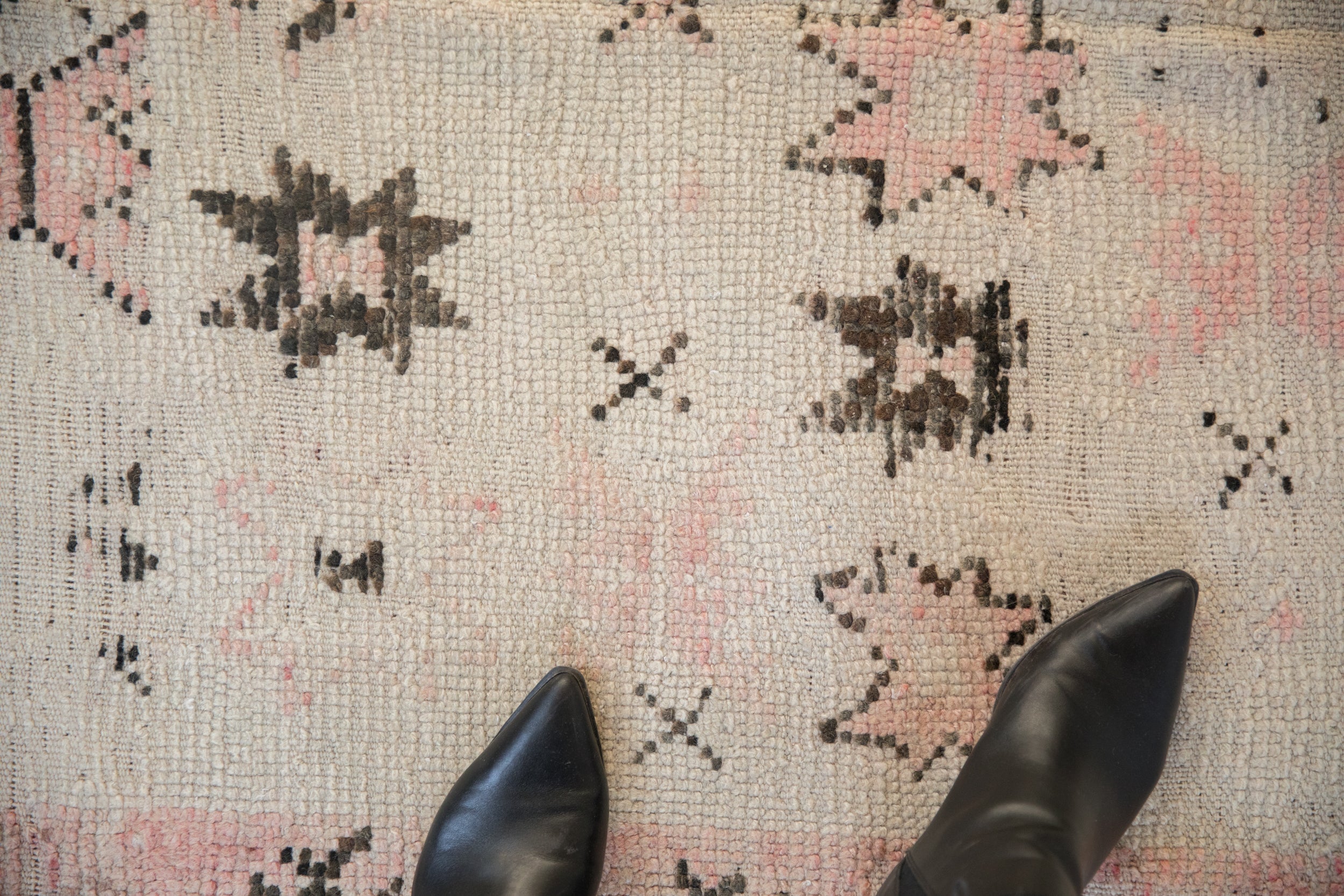 4.5x9 Vintage Distressed Moroccan Rug Runner