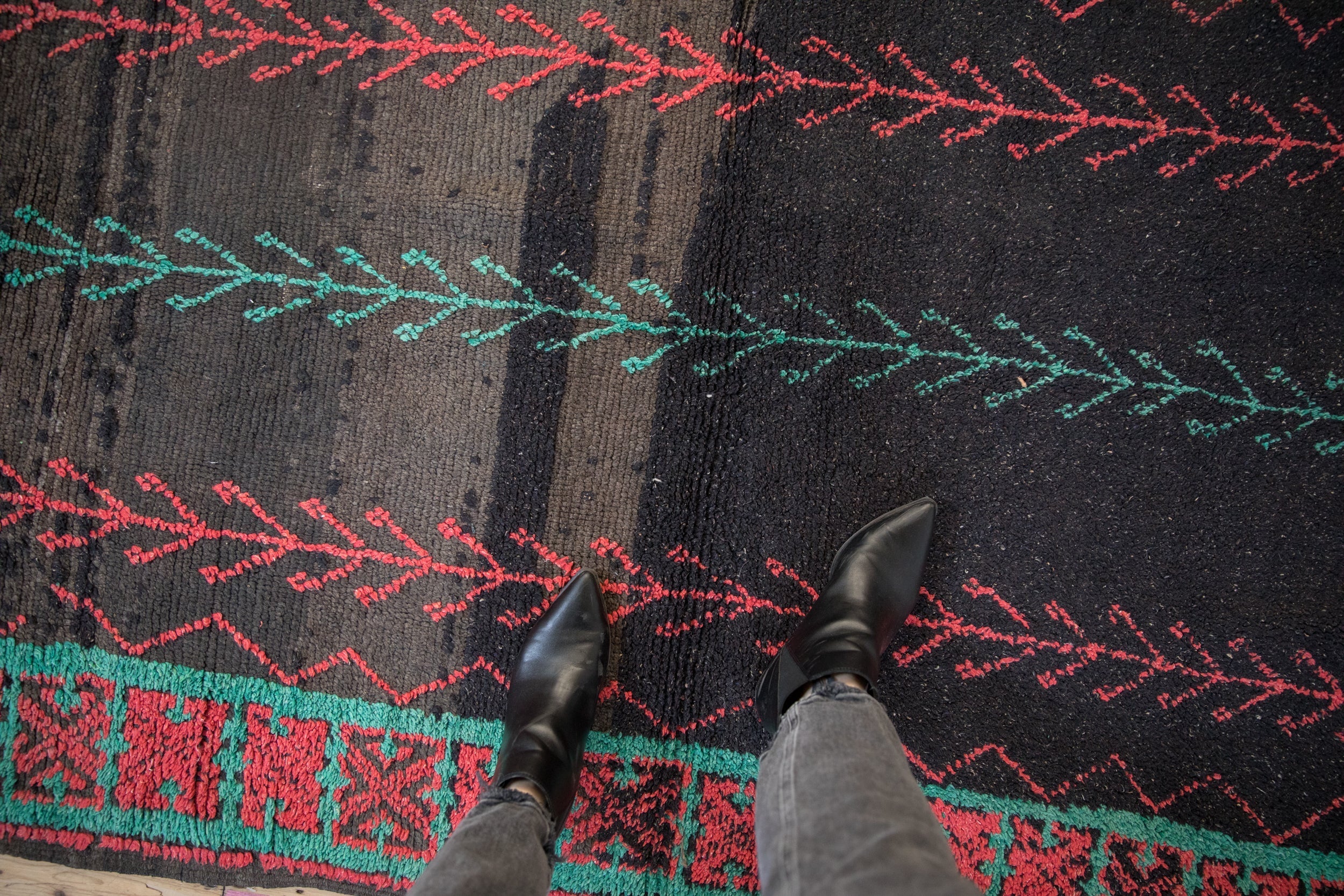4.5x7 Vintage Moroccan Rug
