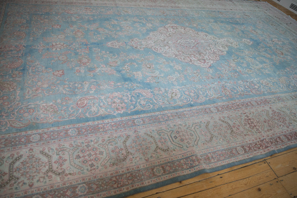 10x16.5 Vintage Distressed Meshed Carpet