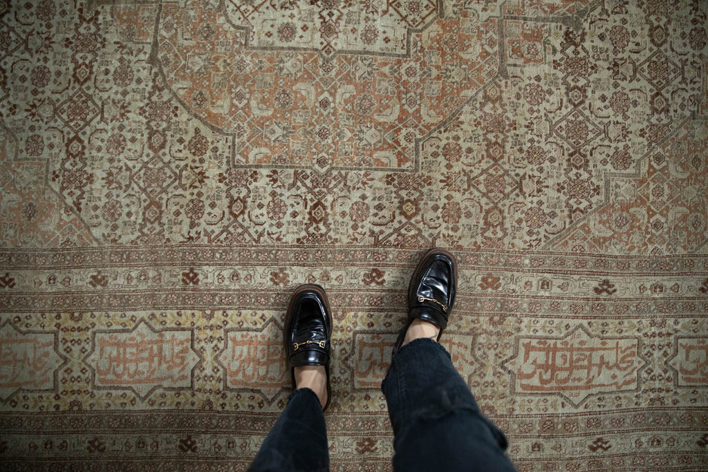 9.5x12 Antique Fine Tabriz Carpet