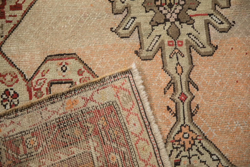 3.5x11 Antique Distressed Karabagh Rug Runner