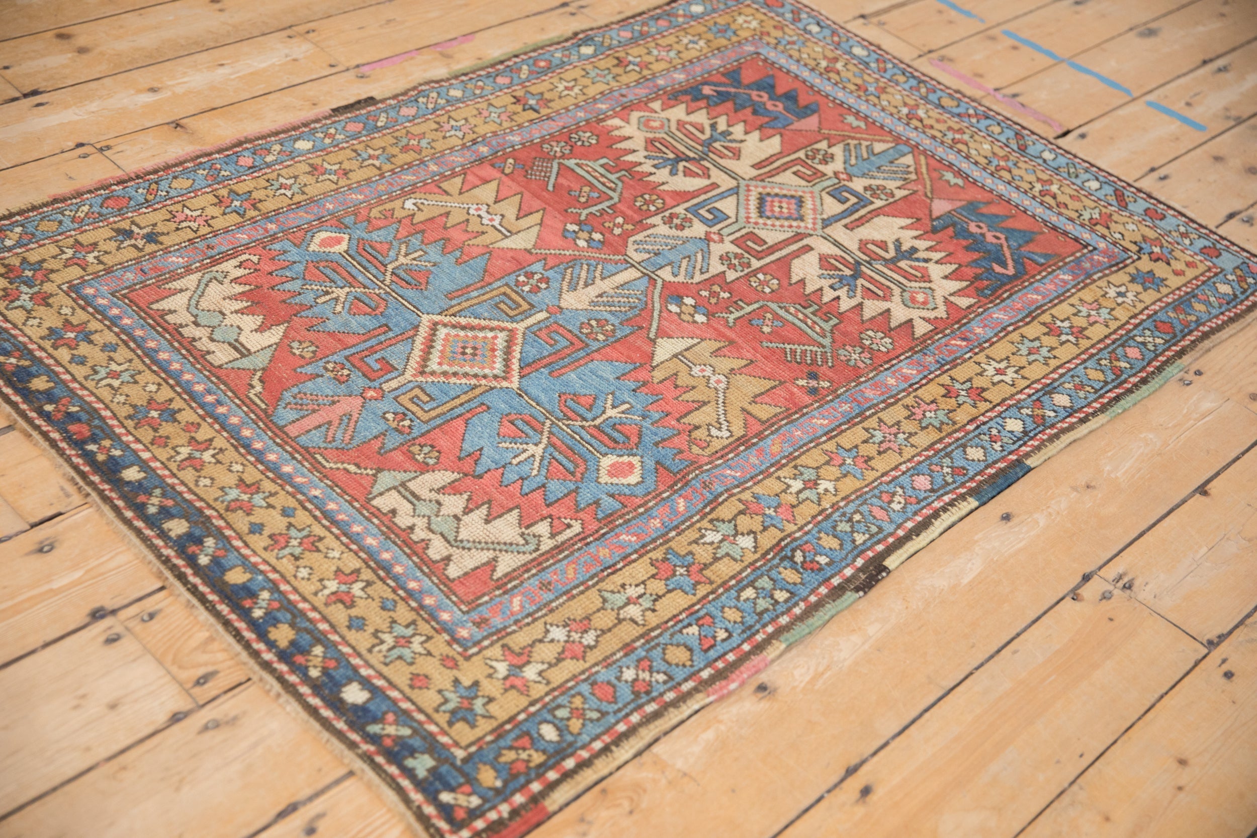 3.5x5 Vintage Heriz Rug
