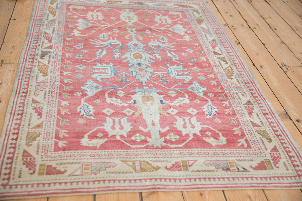 3.5x5 Vintage Distressed Anatolian Rug
