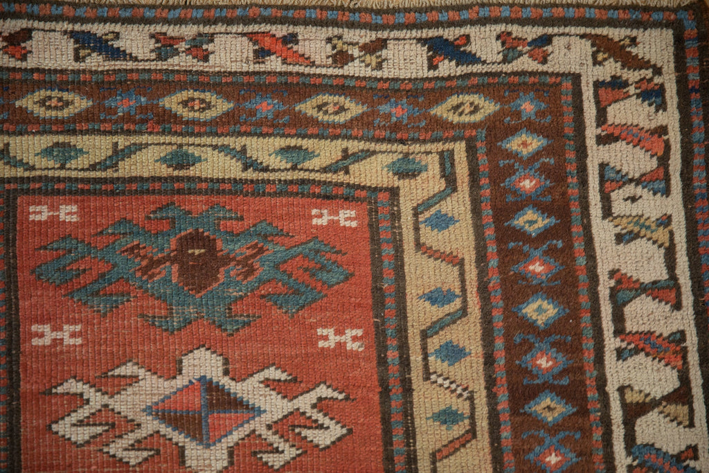 3x11 Antique Caucasian Rug Runner