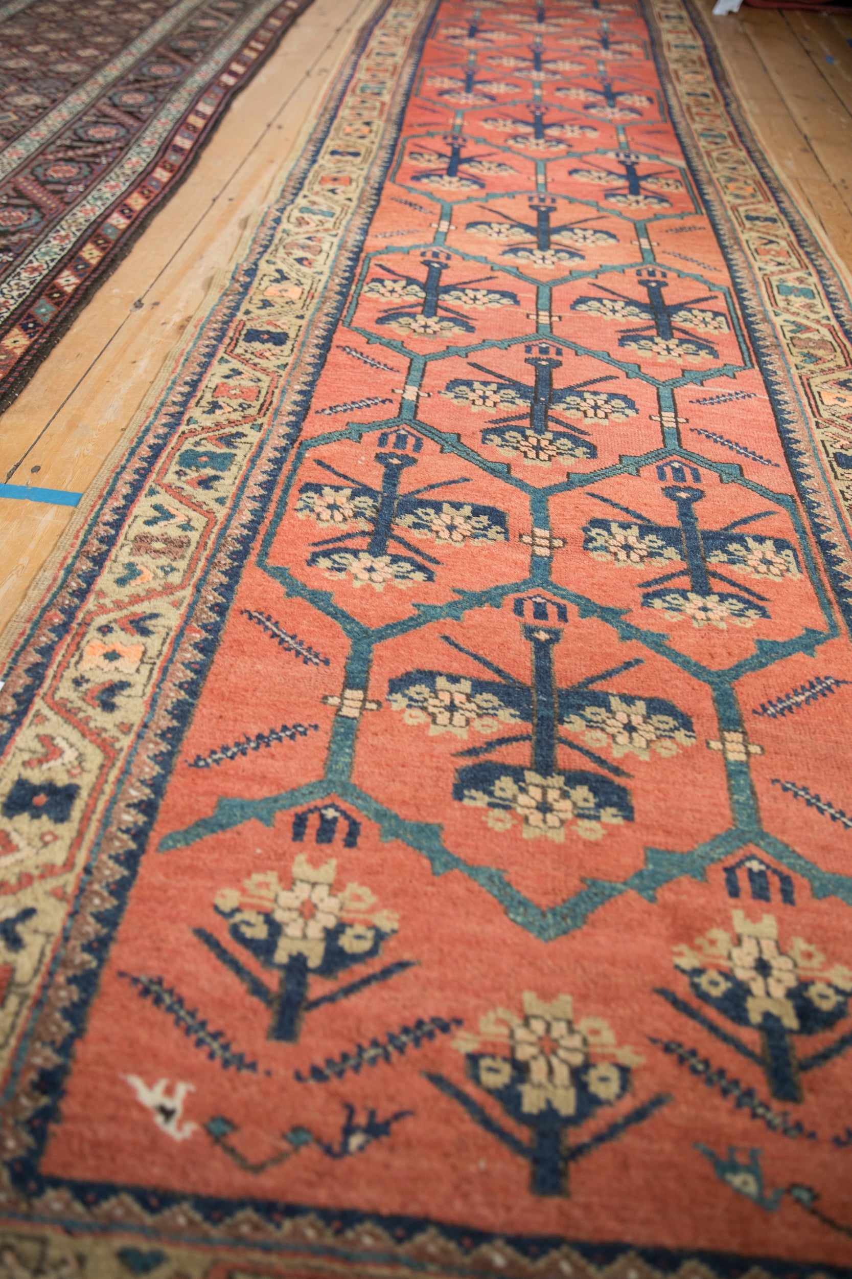 3x14.5 Antique Northwest Persian Rug Runner