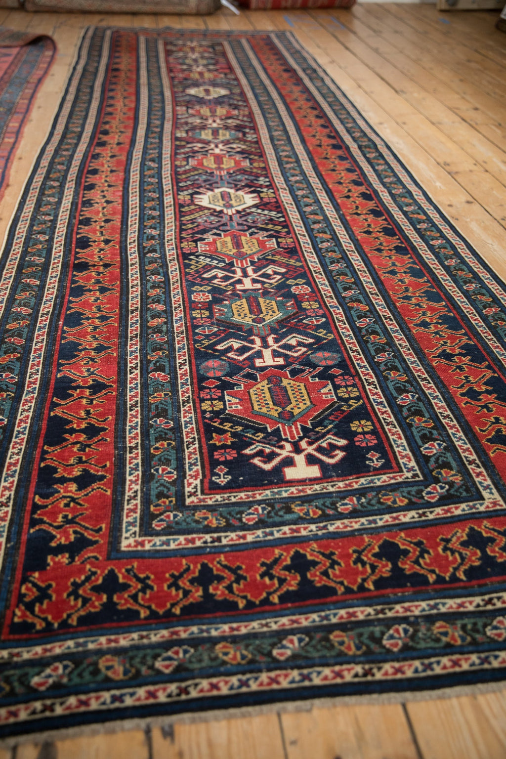 3.5x12.5 Antique Shirvan Rug Runner