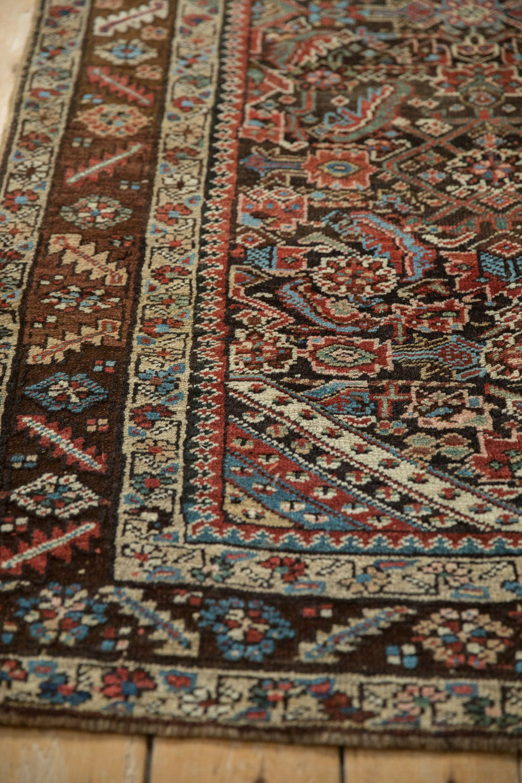 3.5x9.5 Antique Northwest Persian Rug Runner