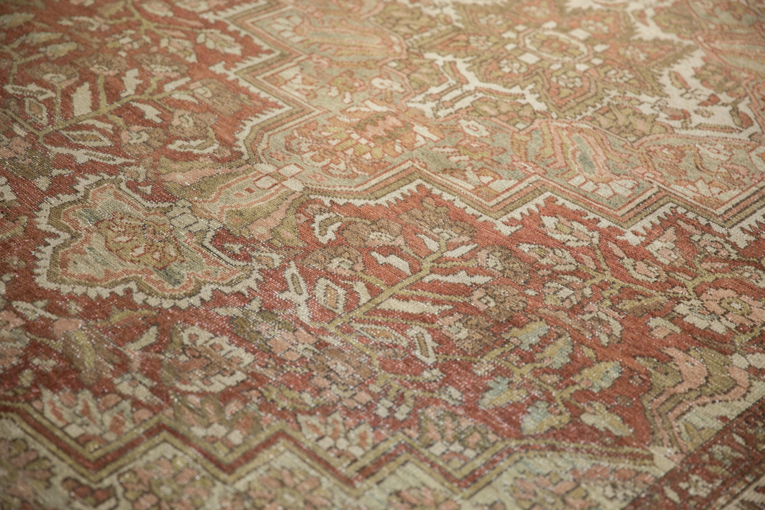 7x10 Vintage Distressed Baktiari Carpet