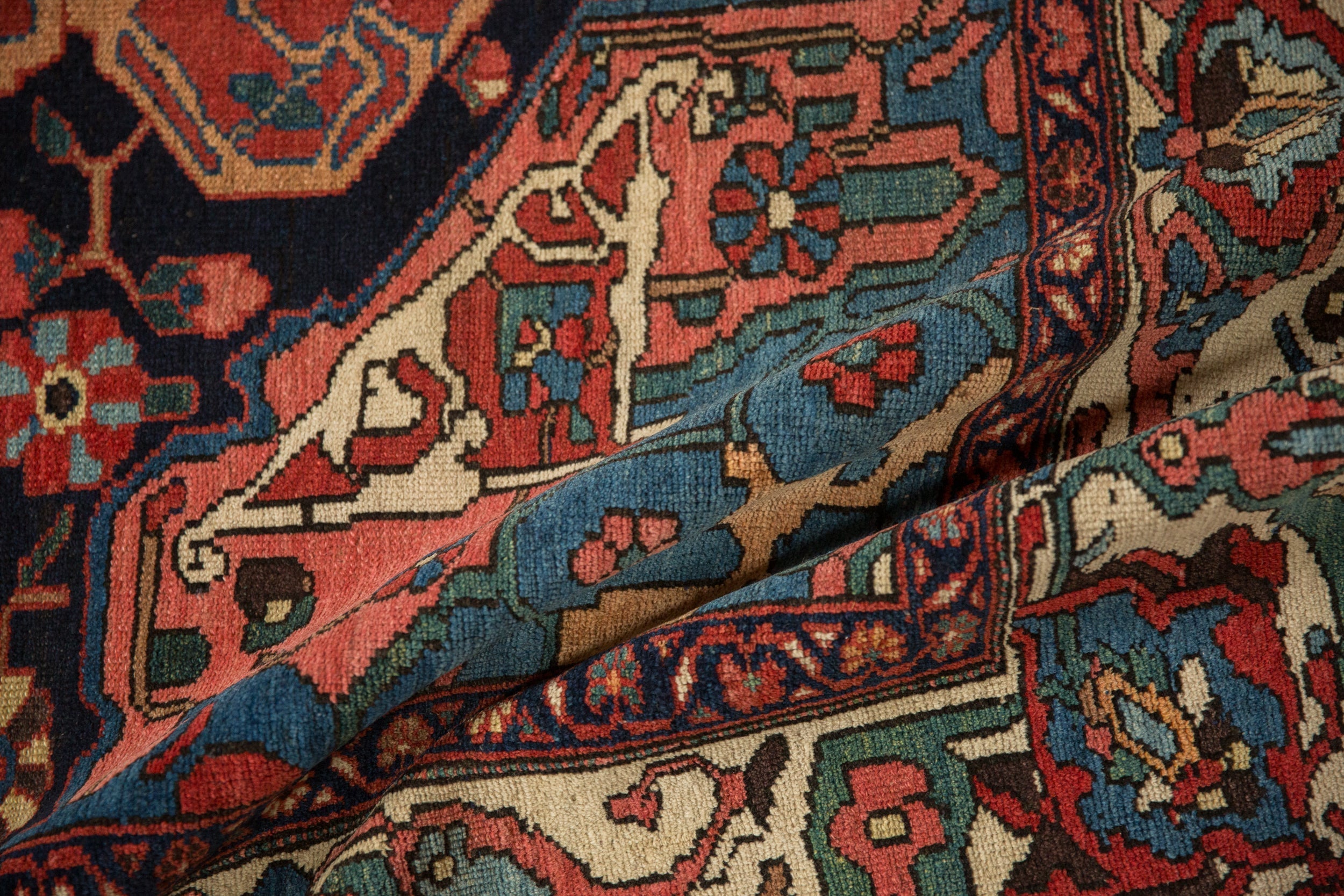 5x7 Vintage Bakhtiari Rug