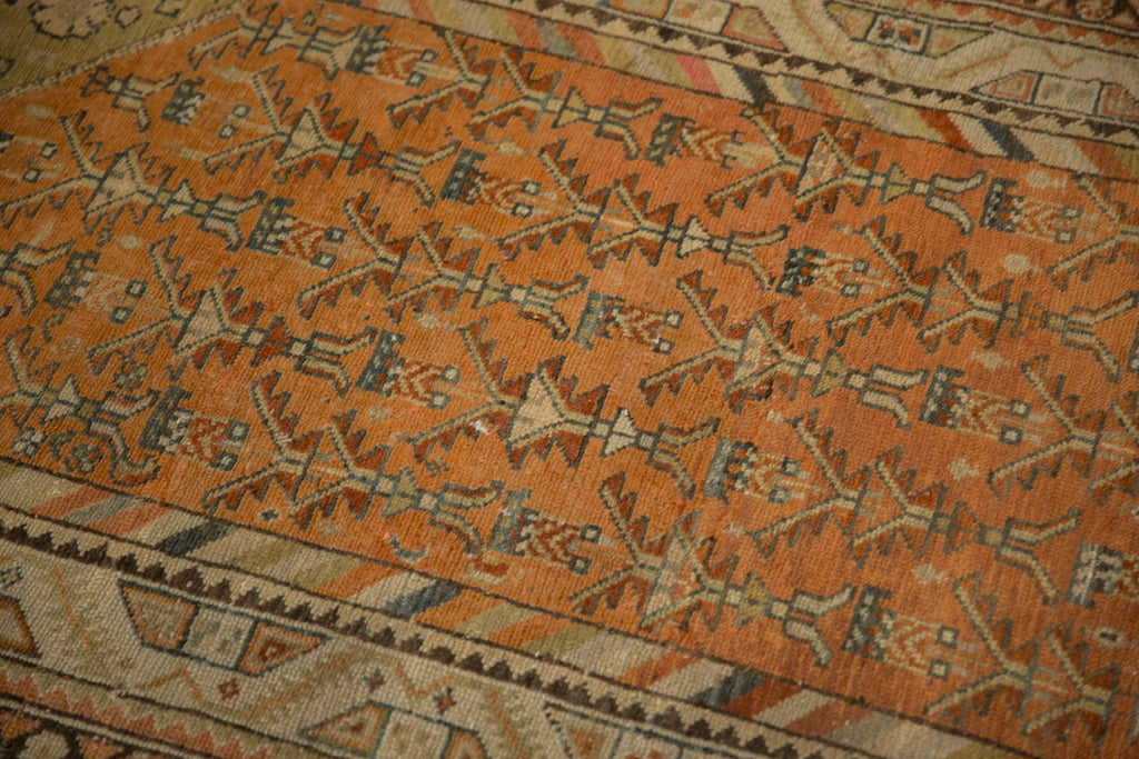 3x13.5 Vintage Distressed Malayer Rug Runner