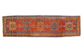 3x11 Antique Heriz Rug Runner