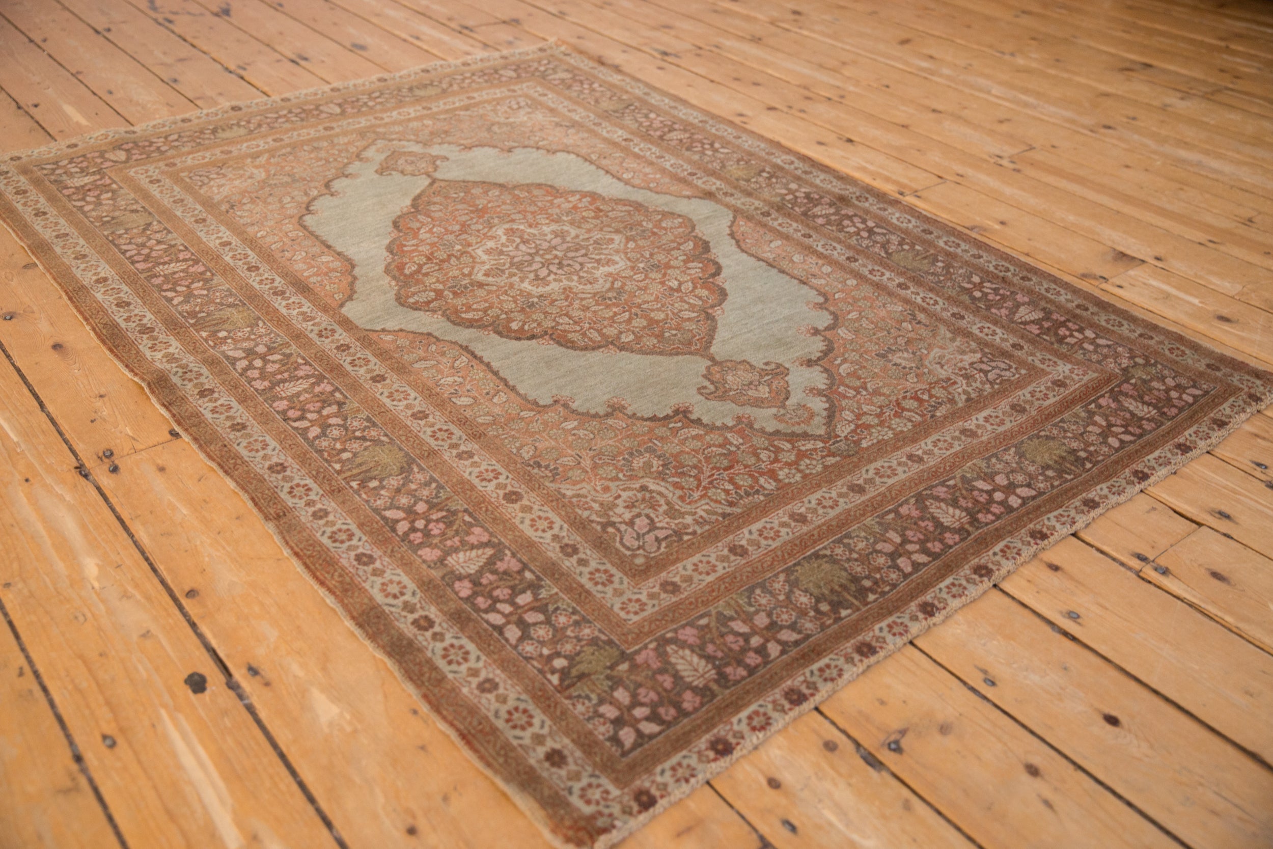 4x6 Antique Tabriz Rug