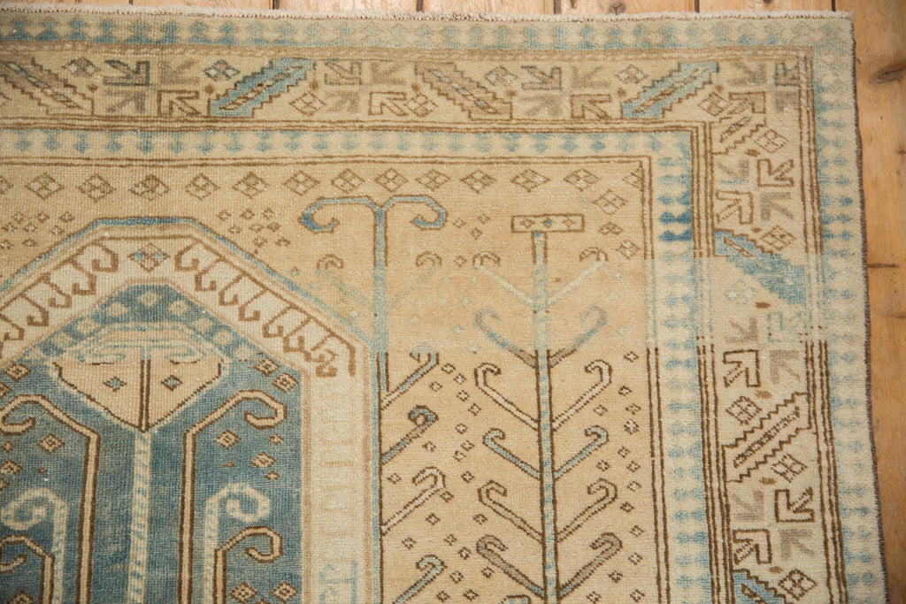 4.5x7 Vintage Distressed Oushak Rug