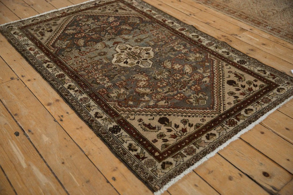 3.5x5.5 Vintage Distressed Hamadan Rug