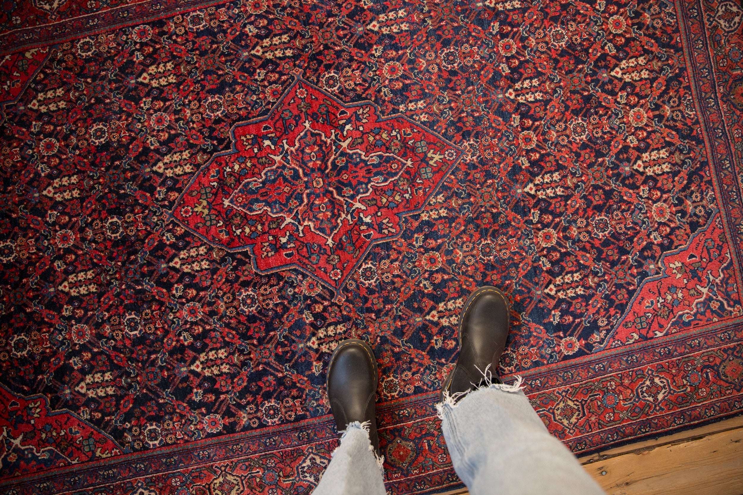 4x7 Antique Sarouk Rug
