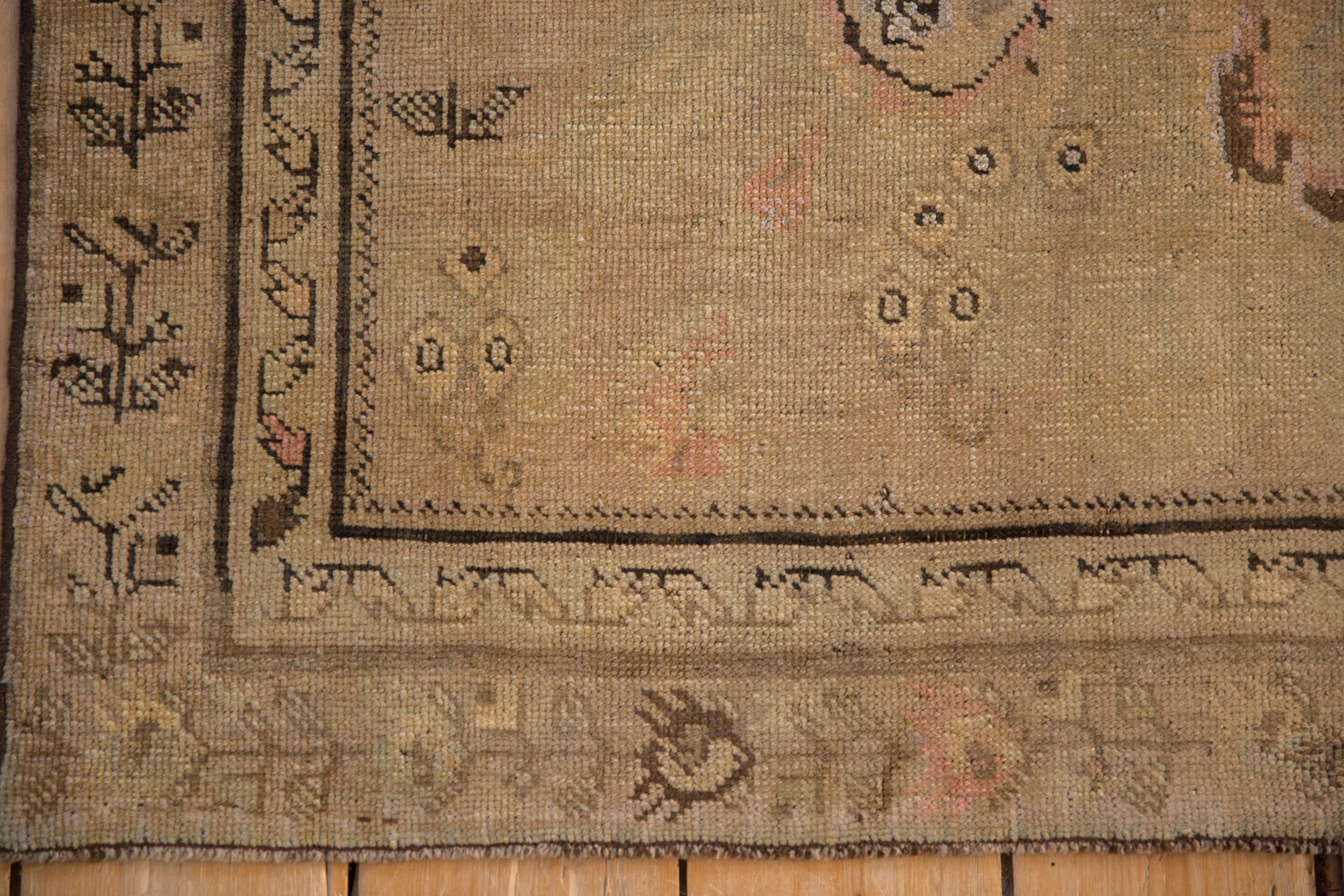 3.5x6.5 Antique Distressed Karabagh Rug