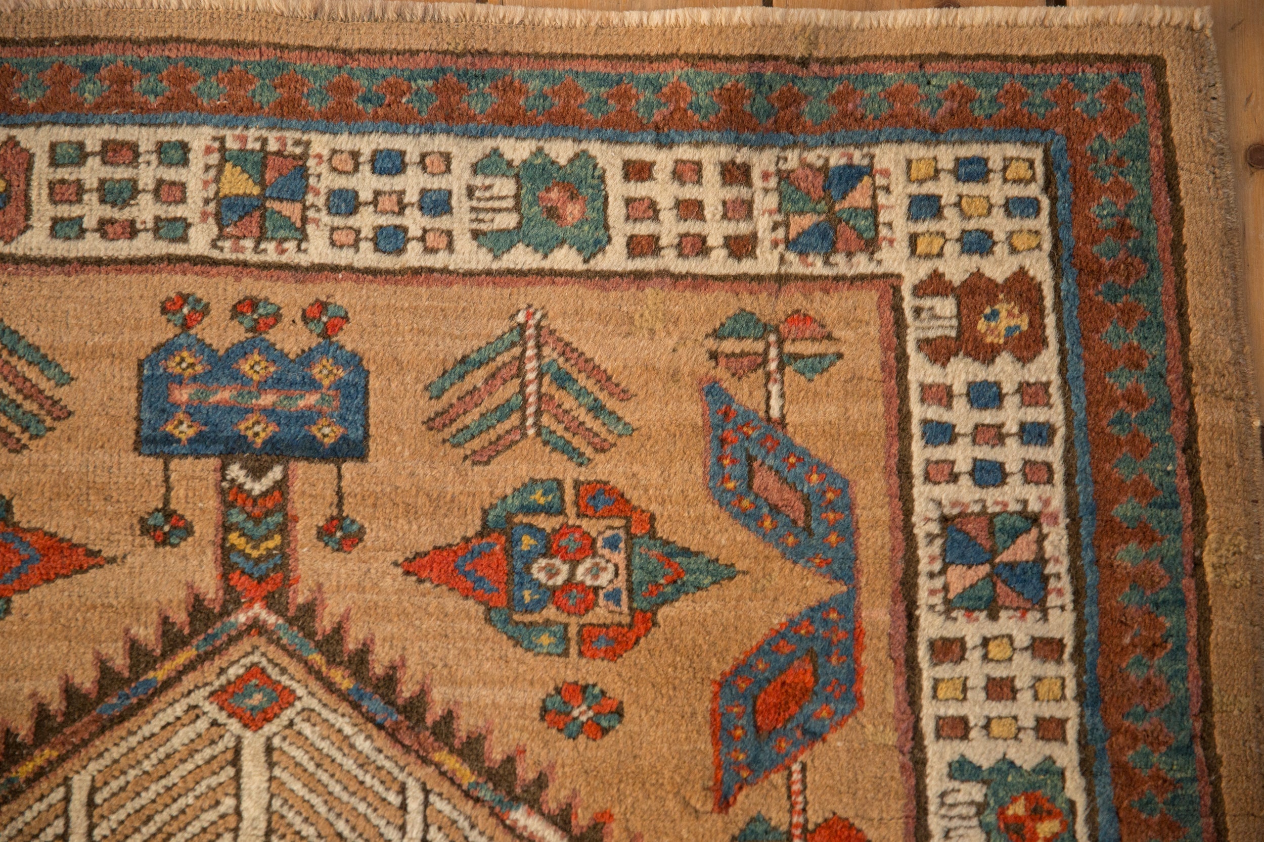 3x7.5 Vintage Serab Rug Runner