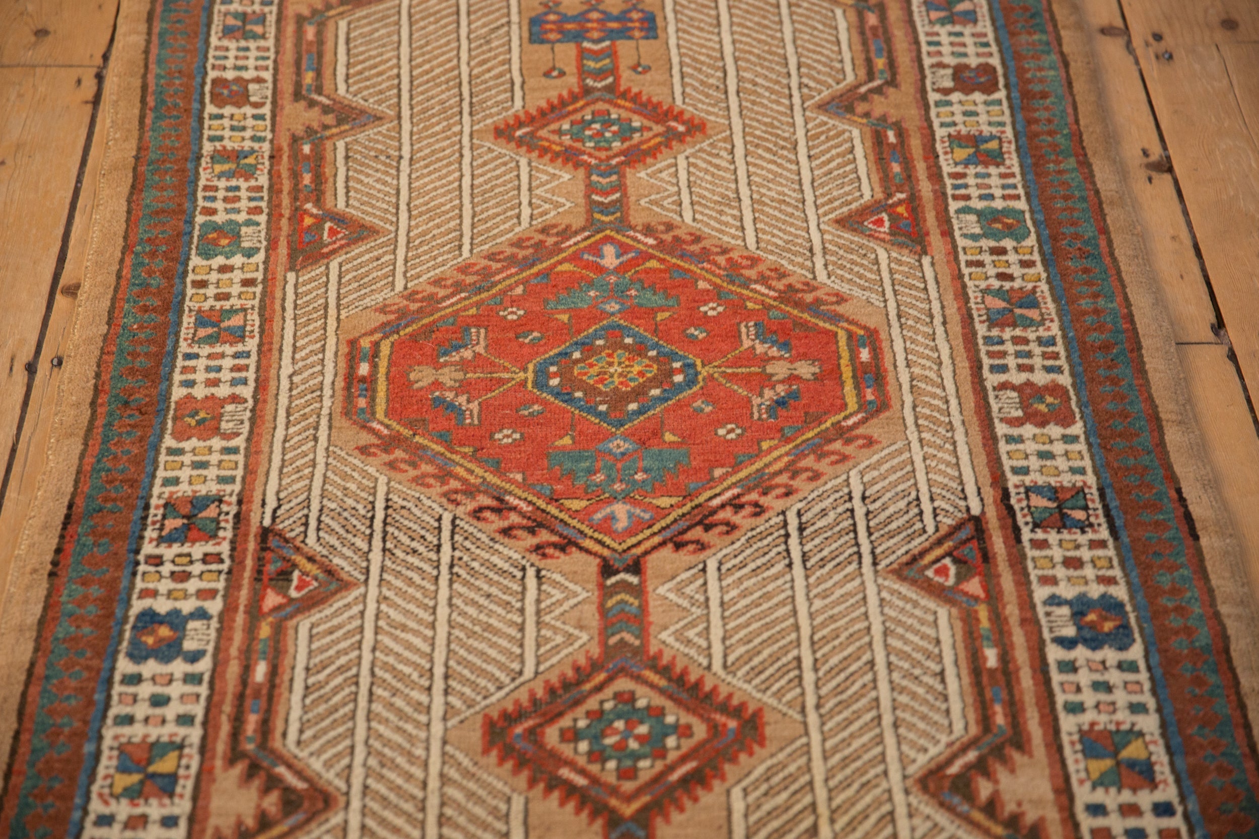 3x7.5 Vintage Serab Rug Runner