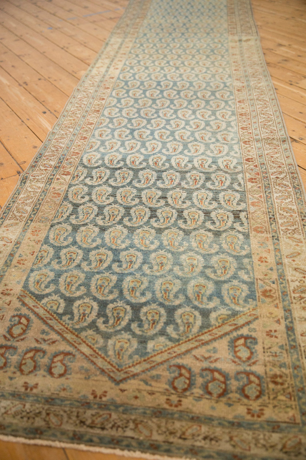 3x16 Vintage Distressed Hamadan Rug Runner