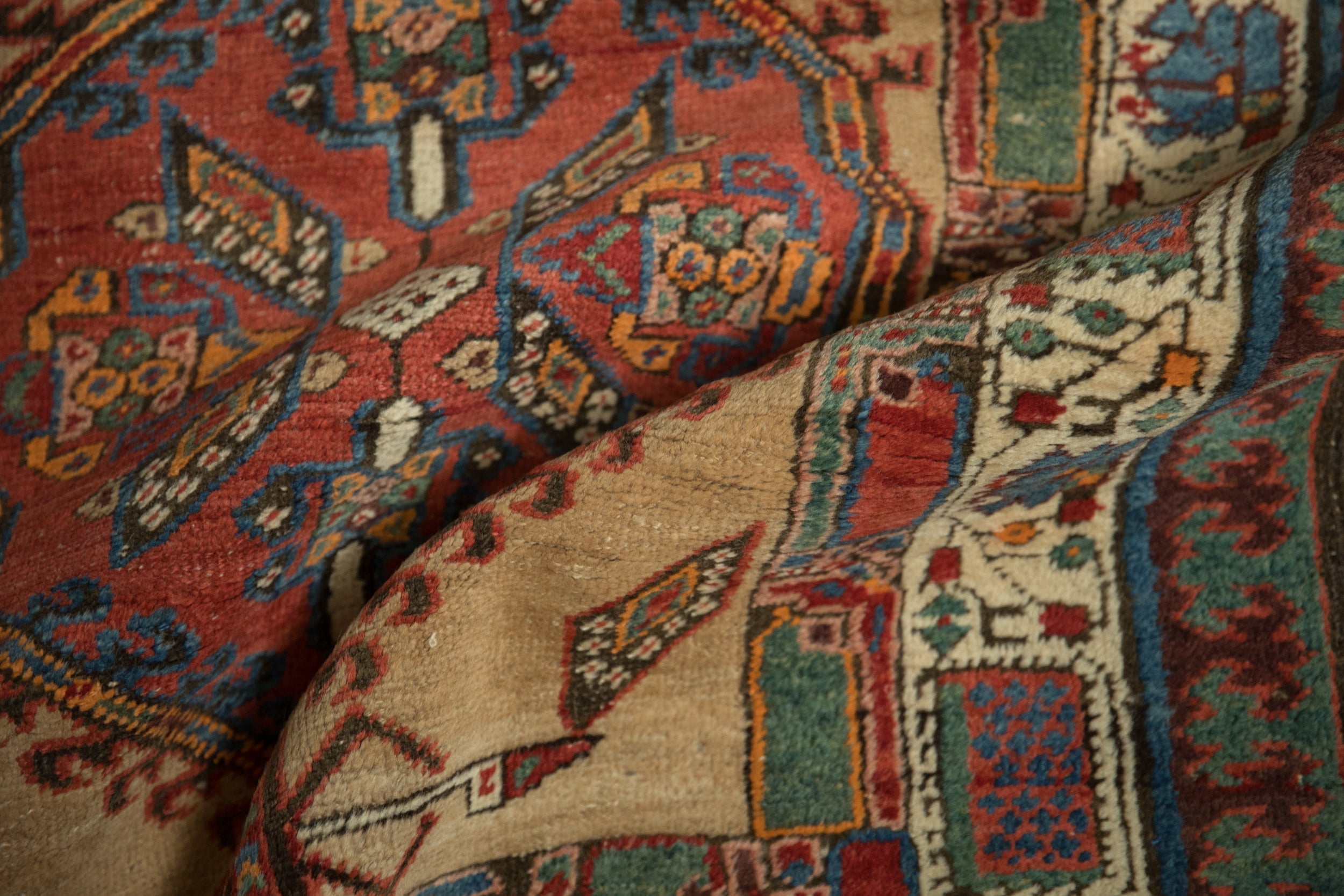 3x15 Vintage Serab Rug Runner