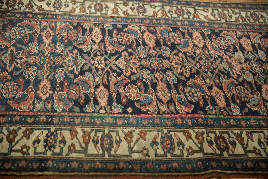 3.5x18 Antique Bijar Rug Runner