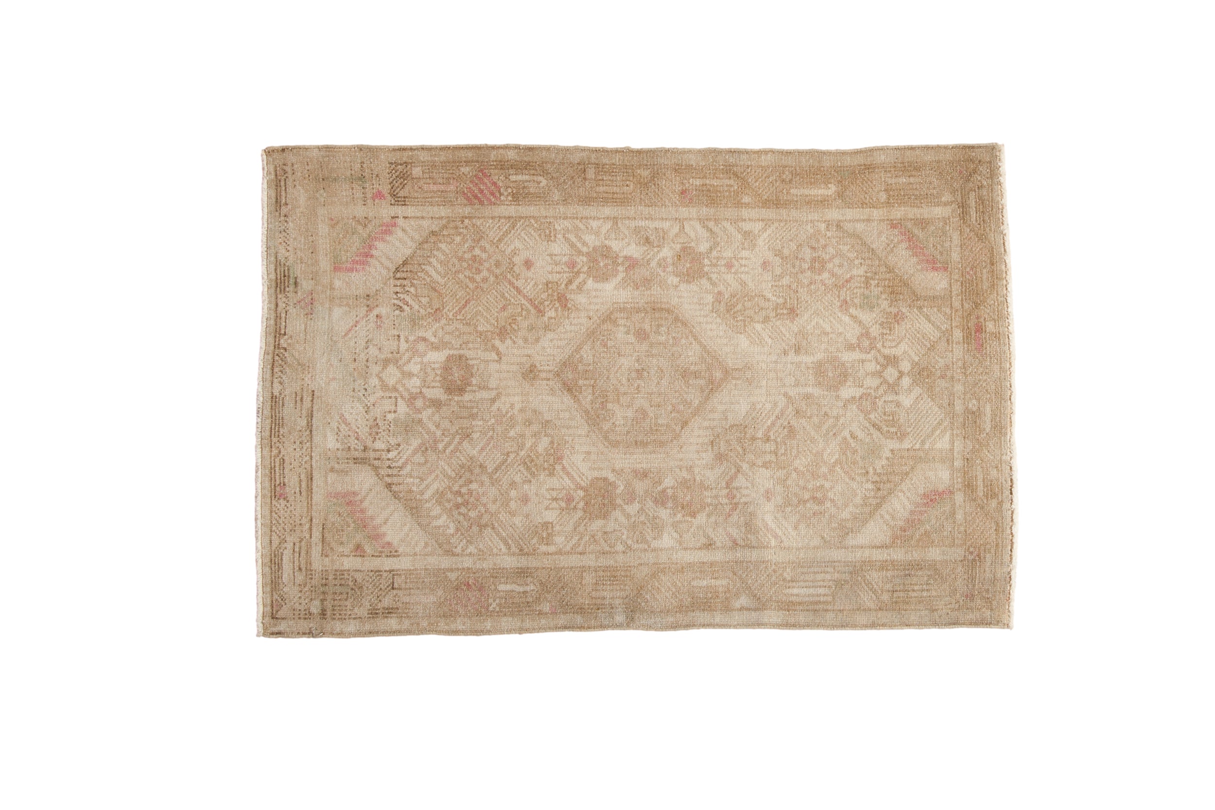 2.5x4 Vintage Distressed Tajabad Rug