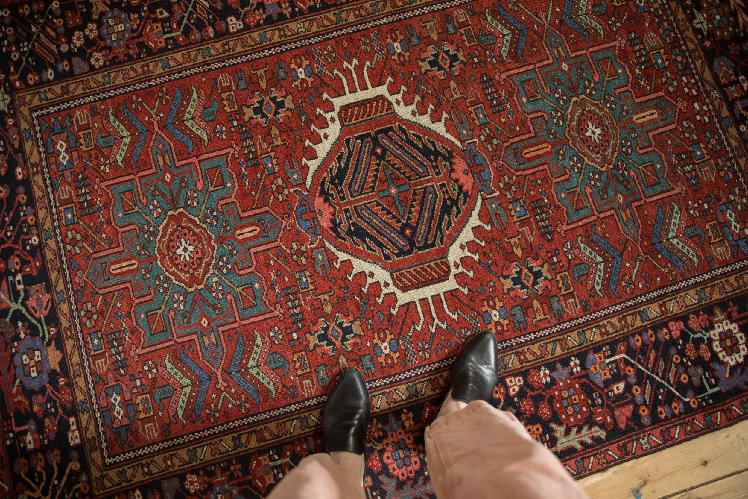 4.5x6.5 Vintage Karaja Rug
