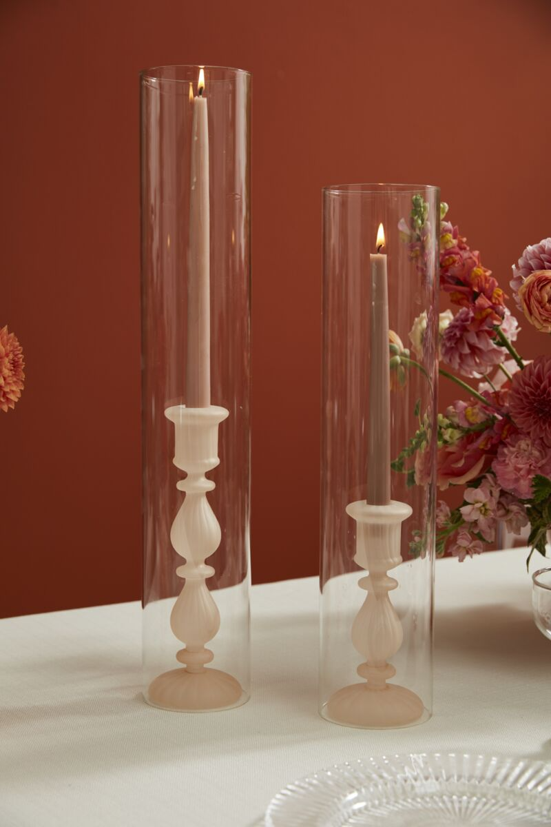 Lesli Sculptural Candlestick Holders — Set of 2