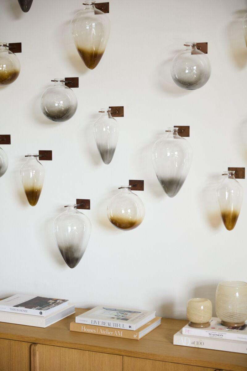 Envision Wall Mount Vase - Teardrop shape