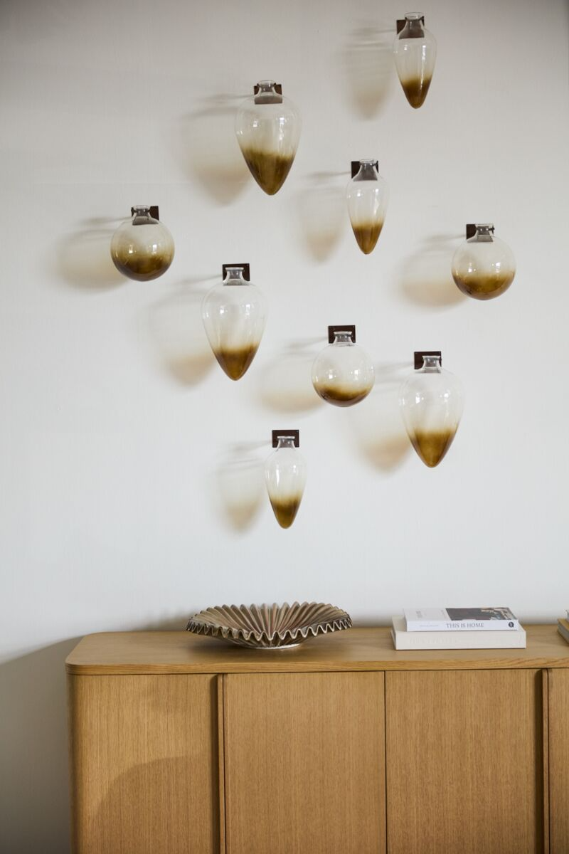 Envision Wall Mount Vase - Teardrop shape