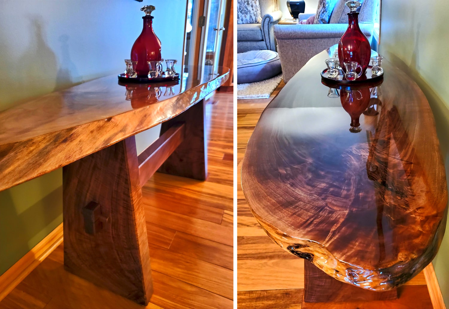 Bar Top and Table Top Clear Epoxy Resin 1 Quart